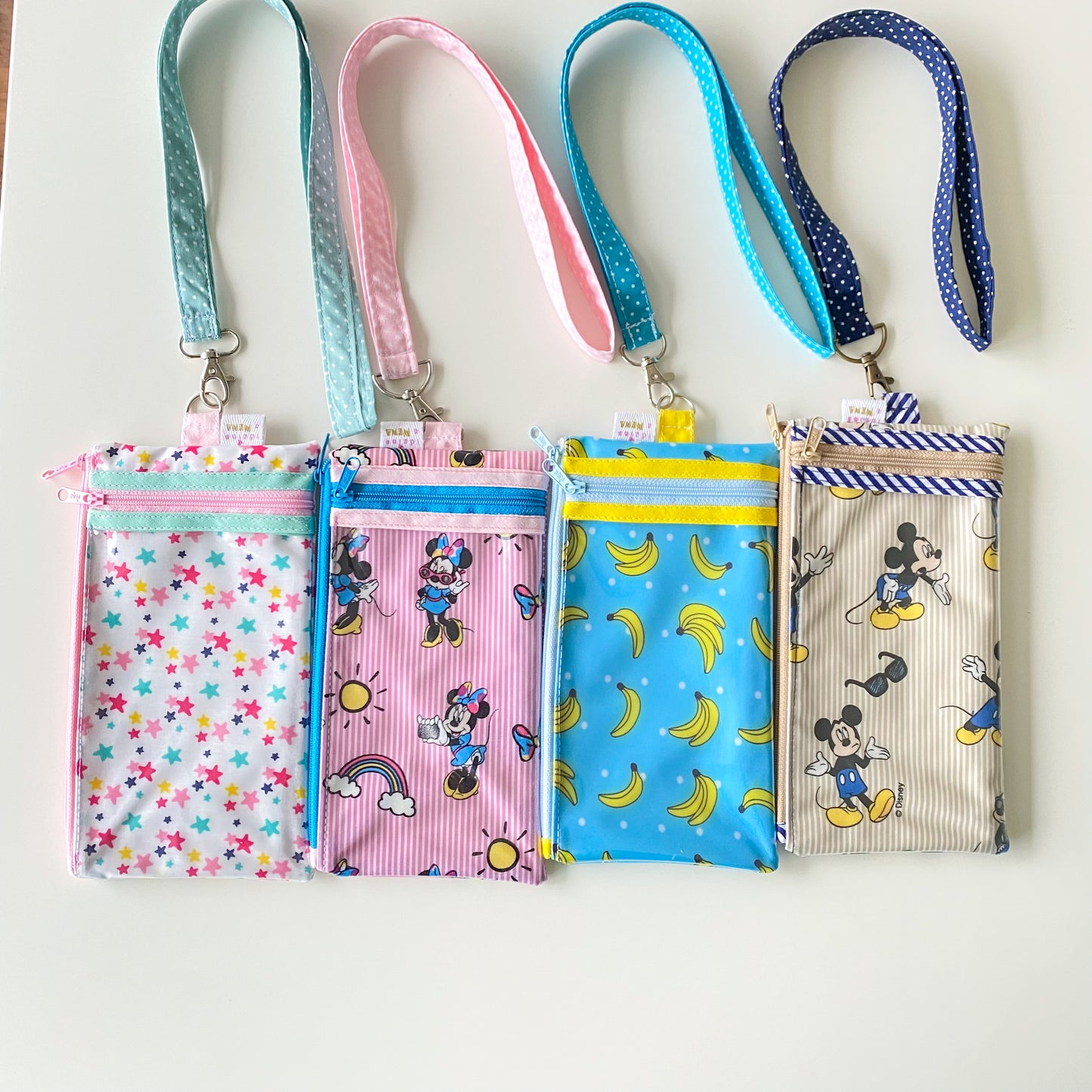 Bolsa de telemóvel Minnie Azul