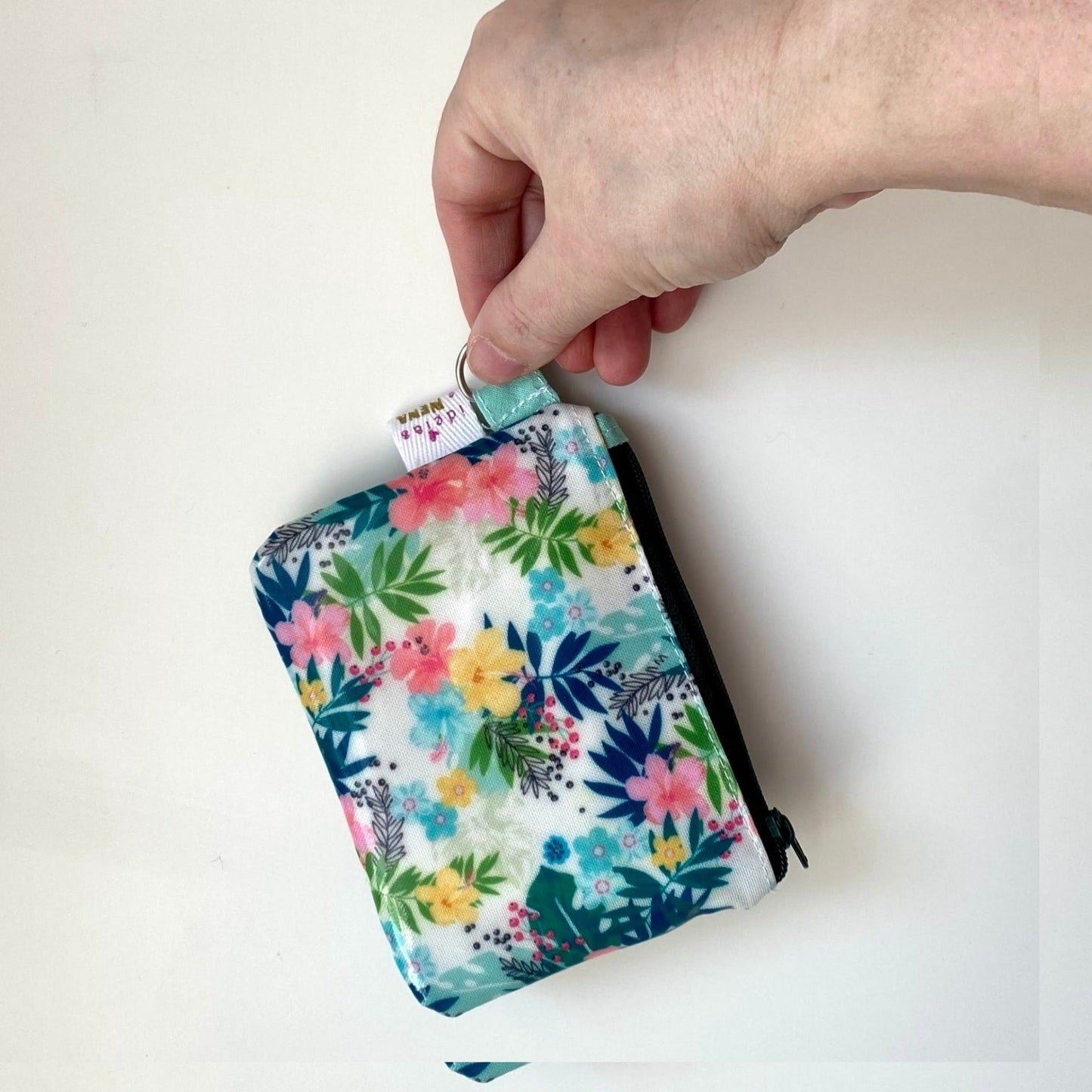 porta moedas e cartões tropical